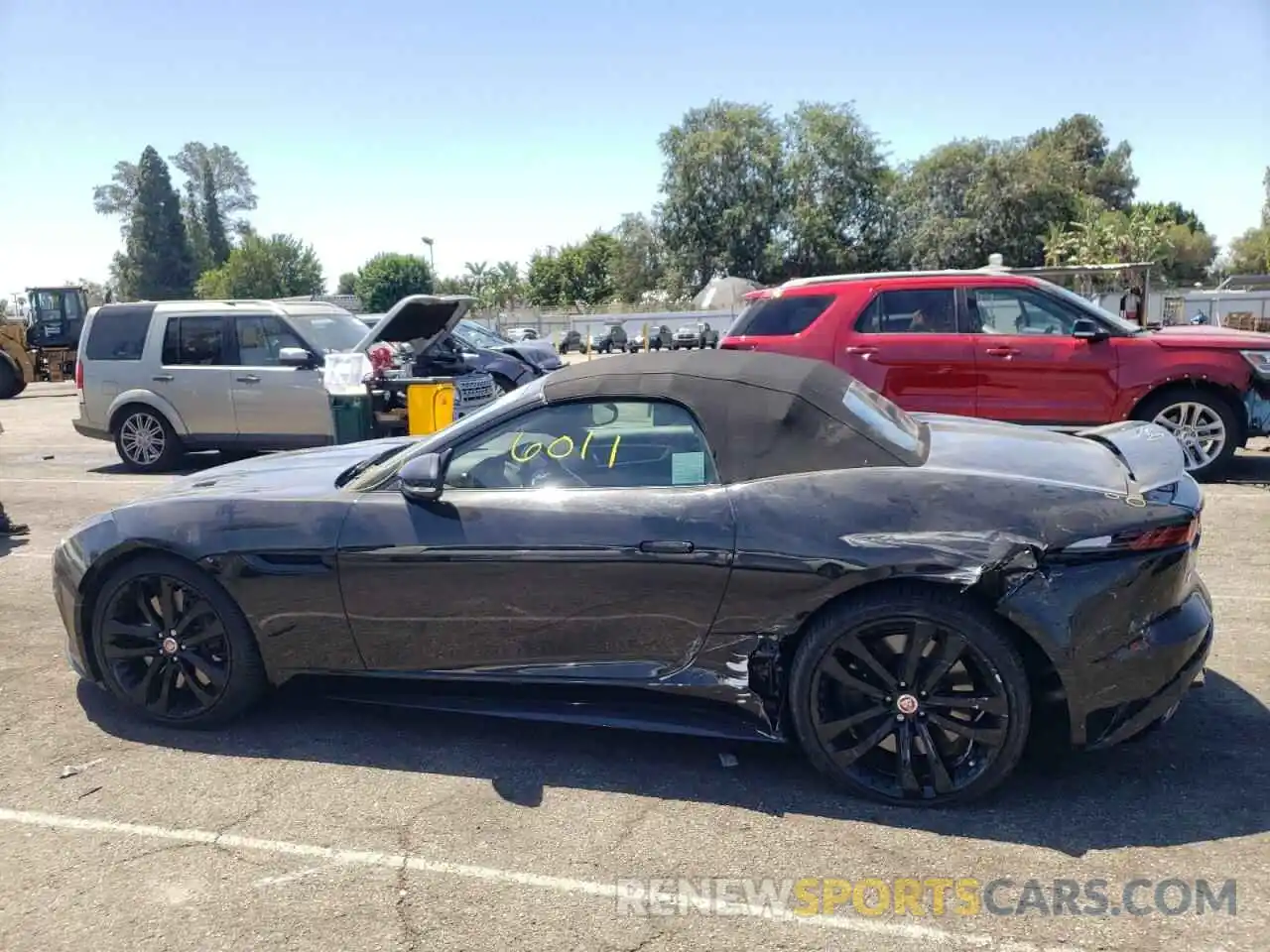 9 Photograph of a damaged car SAJD55EE0LCK66563 JAGUAR F-TYPE 2020