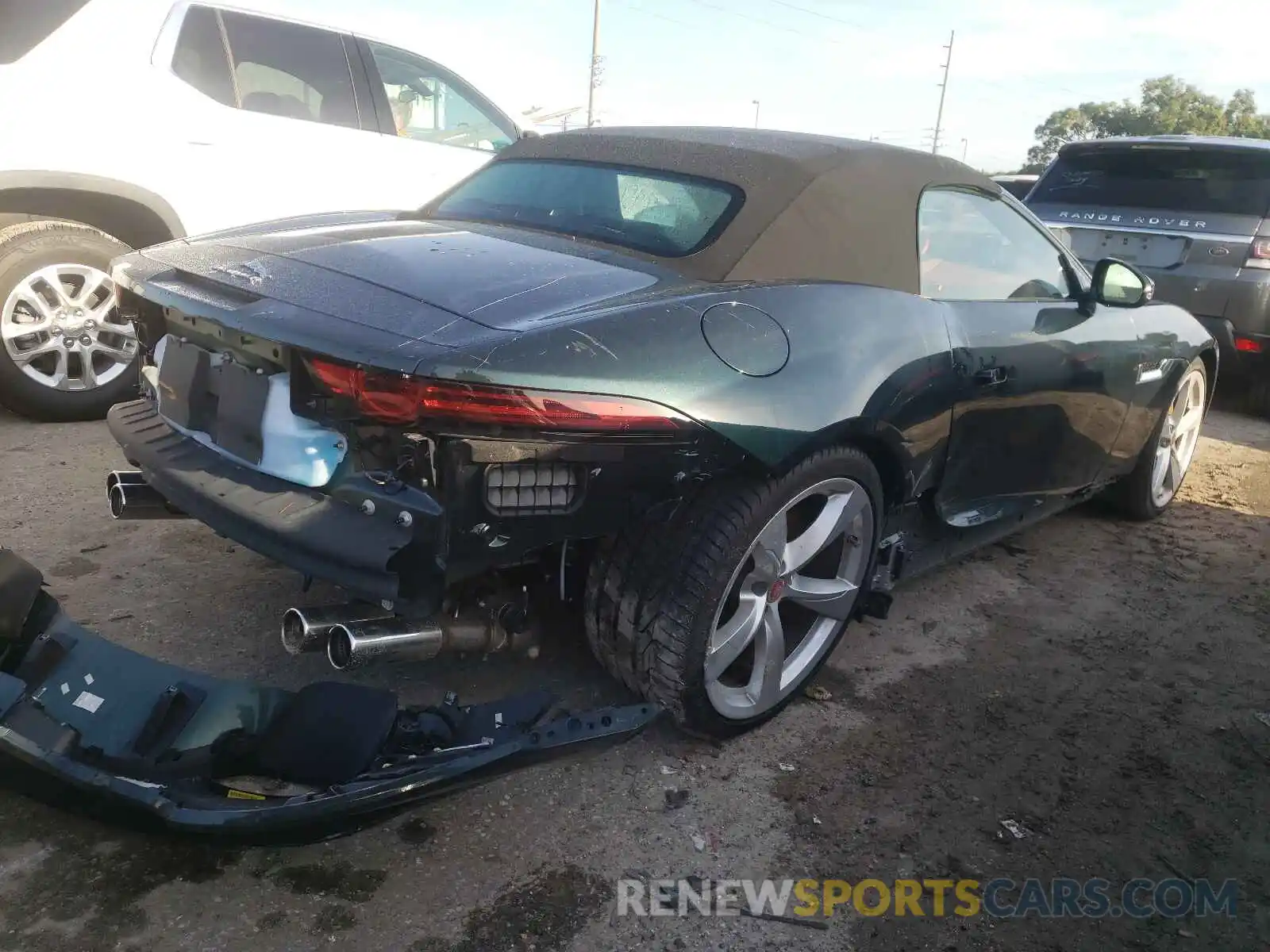 4 Photograph of a damaged car SAJD55EE0LCK67020 JAGUAR F-TYPE 2020