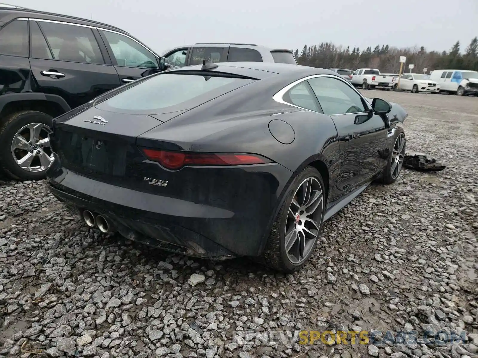 4 Фотография поврежденного автомобиля SAJD81FV3LCK68578 JAGUAR F-TYPE 2020