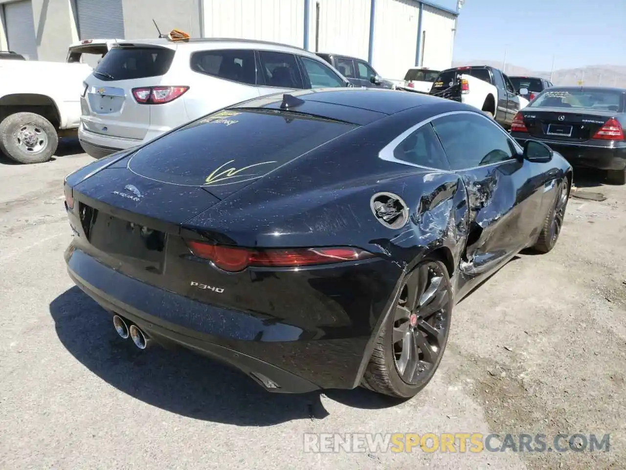 4 Photograph of a damaged car SAJDD1EV2LCK67158 JAGUAR F-TYPE 2020