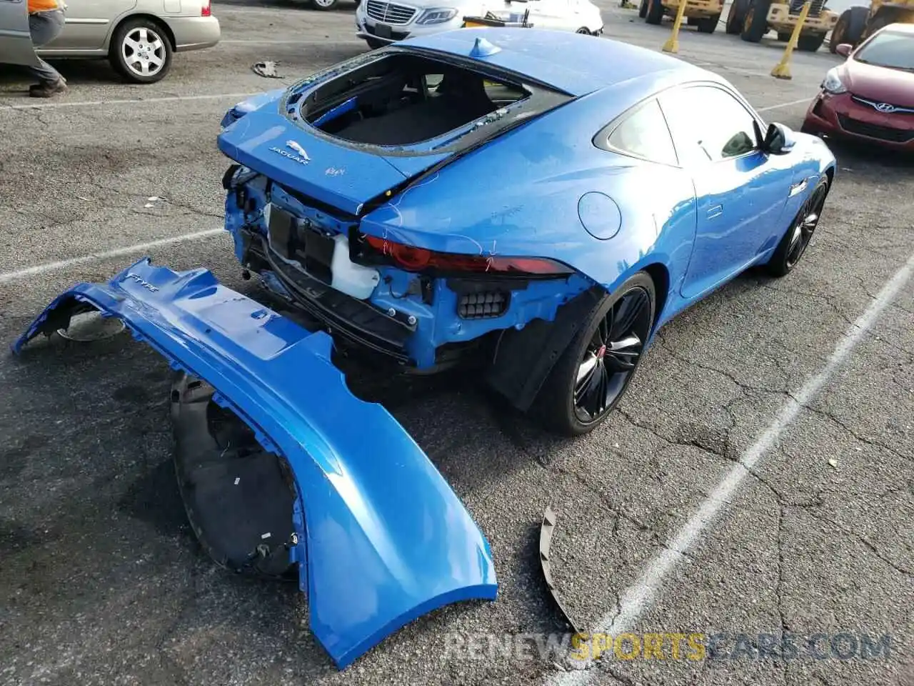 4 Photograph of a damaged car SAJDD1GX0LCK64595 JAGUAR F-TYPE 2020