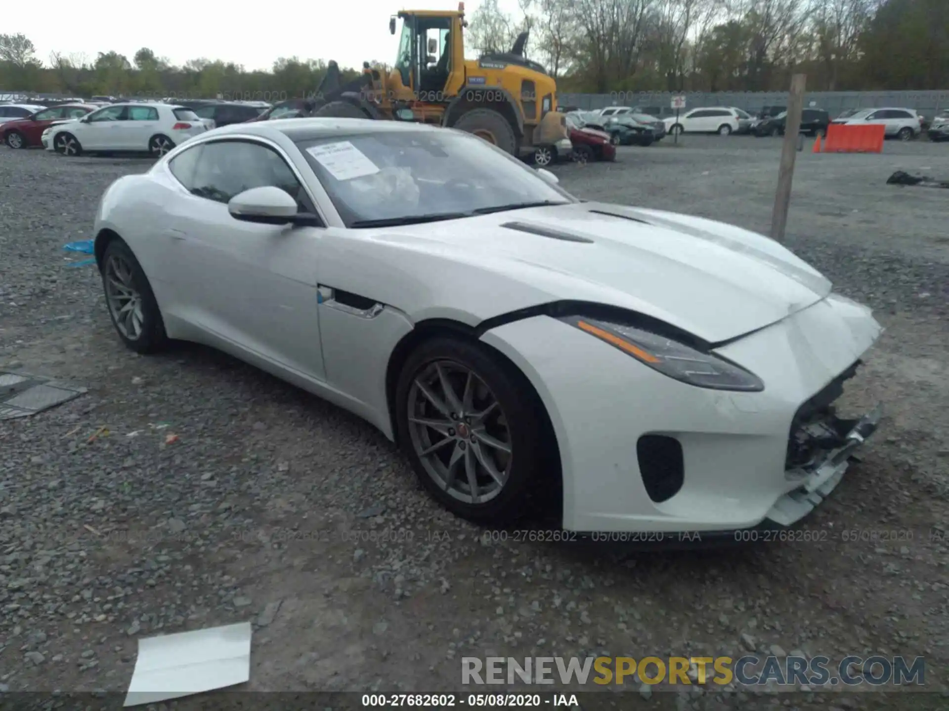 1 Фотография поврежденного автомобиля SAJDD1GX1LCK66873 JAGUAR F-TYPE 2020