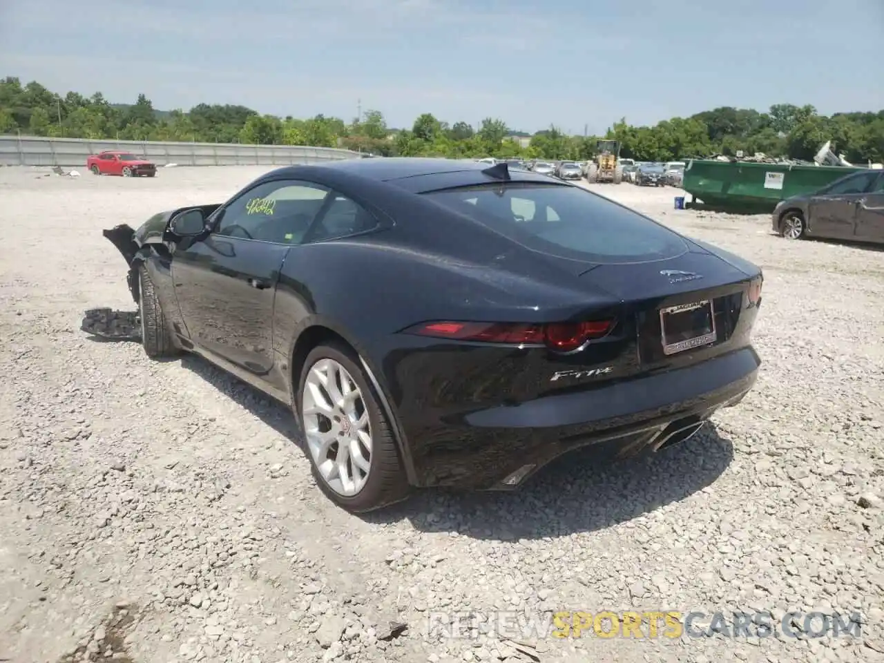 3 Фотография поврежденного автомобиля SAJDD1GX3LCK65367 JAGUAR F-TYPE 2020