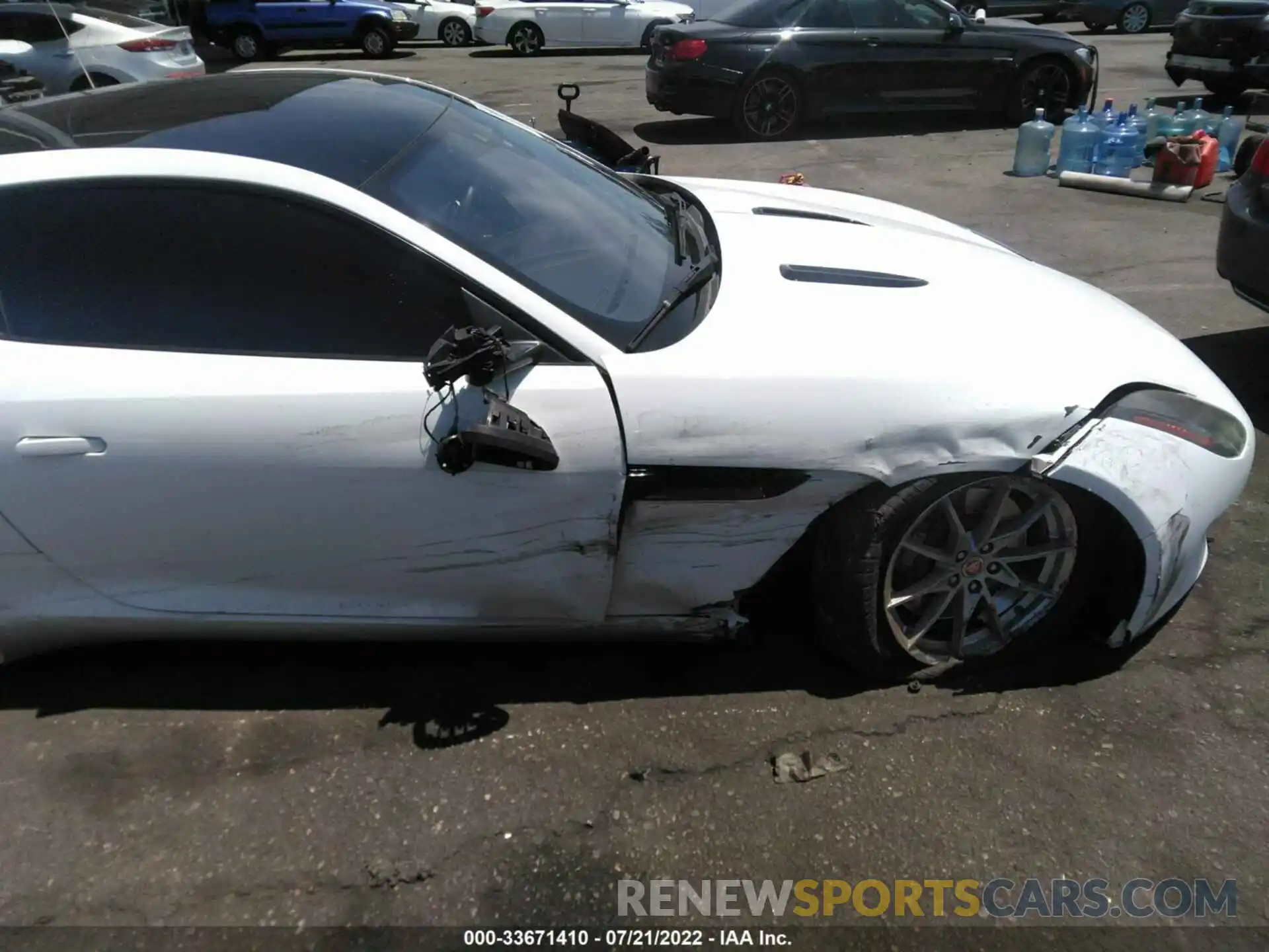 6 Photograph of a damaged car SAJDD1GXXLCK67861 JAGUAR F-TYPE 2020