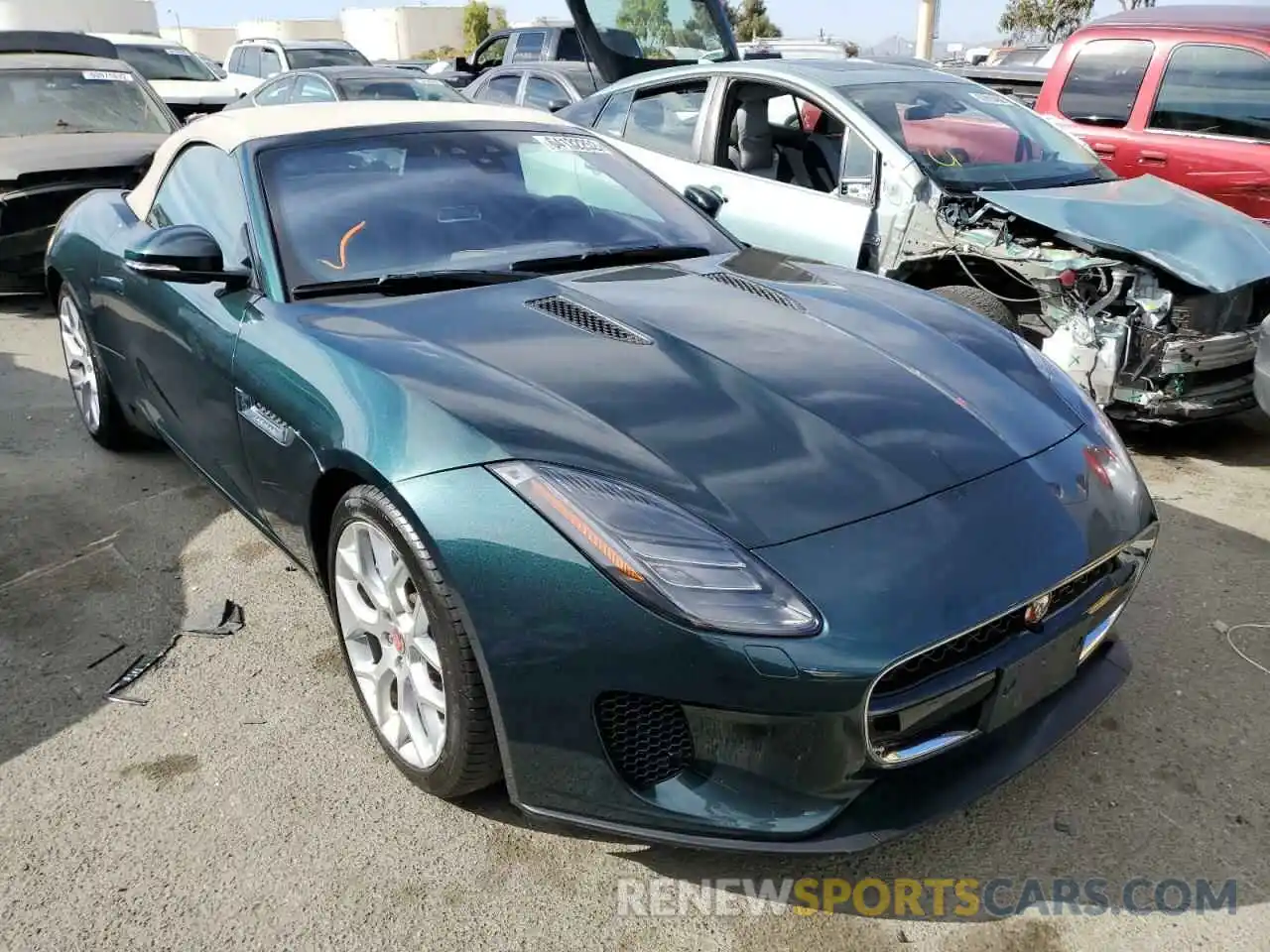 1 Фотография поврежденного автомобиля SAJDD5EV0LCK65206 JAGUAR F-TYPE 2020