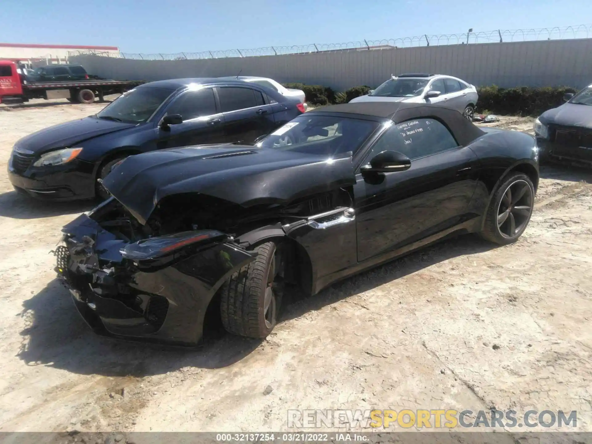 2 Photograph of a damaged car SAJDD5EV3LCK67709 JAGUAR F-TYPE 2020