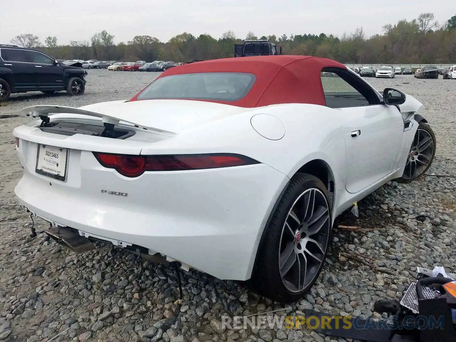 4 Фотография поврежденного автомобиля SAJDD5GX1LCK67447 JAGUAR F-TYPE 2020