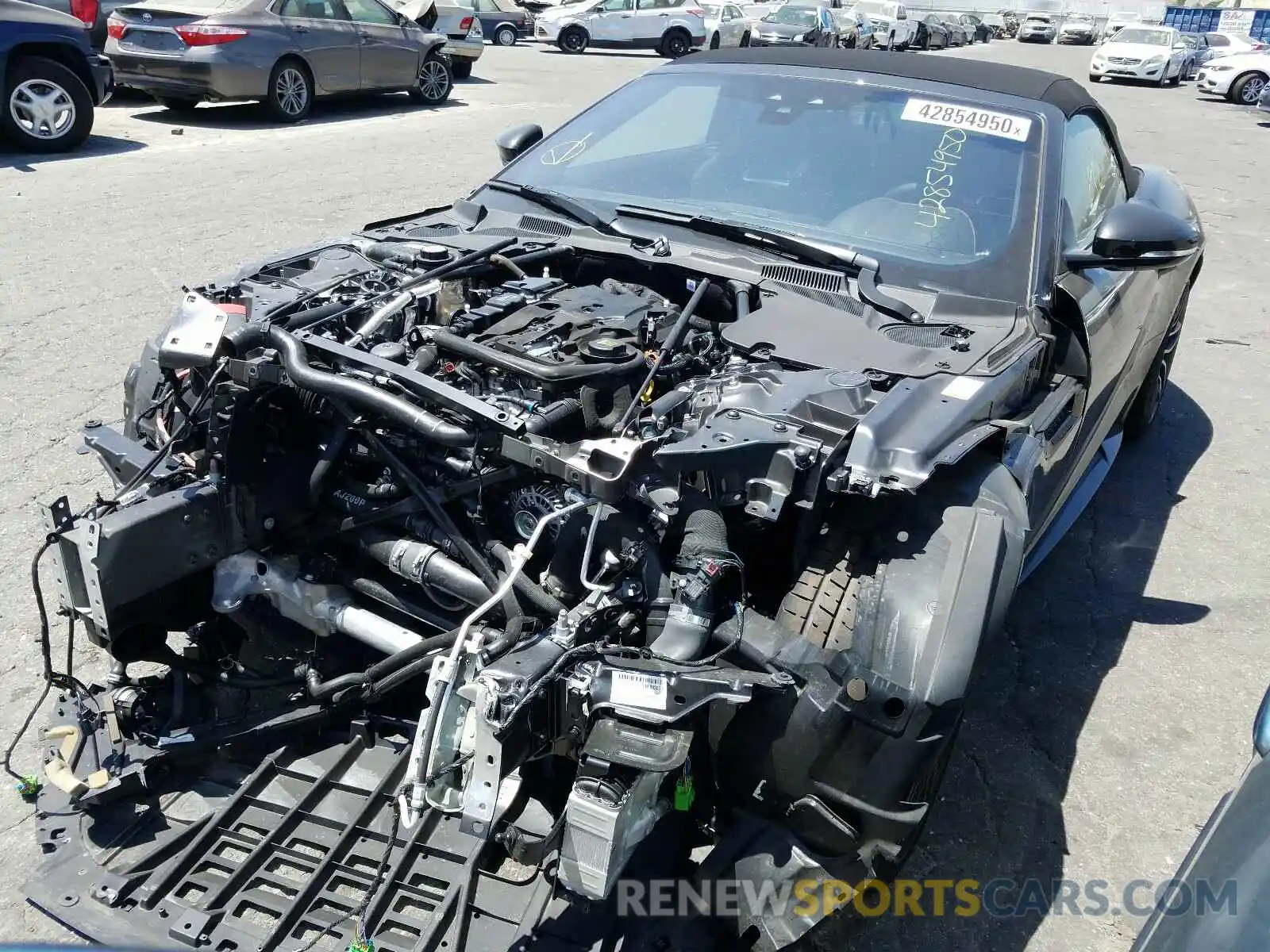 2 Фотография поврежденного автомобиля SAJDD5GX5LCK67435 JAGUAR F-TYPE 2020