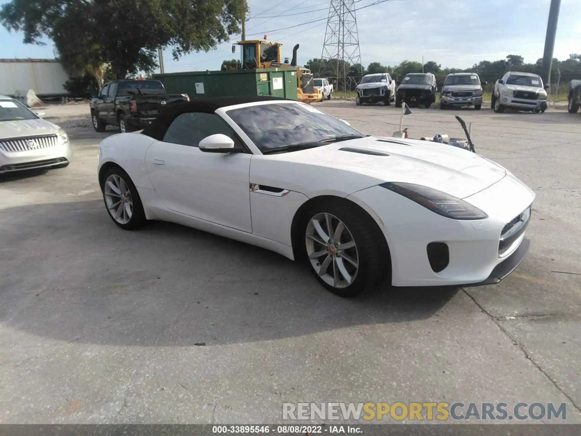 1 Photograph of a damaged car SAJDD5GXXLCK65969 JAGUAR F-TYPE 2020