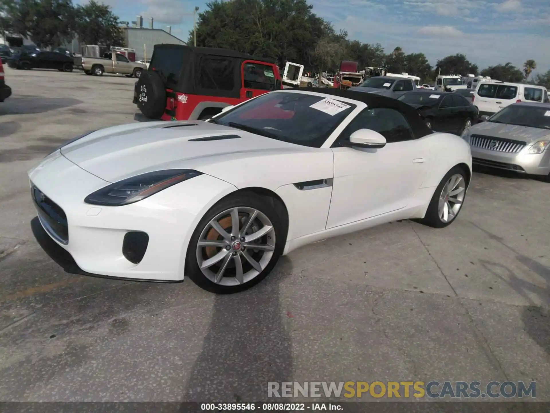 2 Photograph of a damaged car SAJDD5GXXLCK65969 JAGUAR F-TYPE 2020