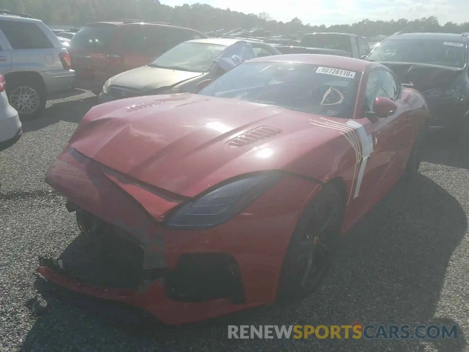 2 Photograph of a damaged car SAJDZ1FE5LCK68496 JAGUAR F-TYPE 2020