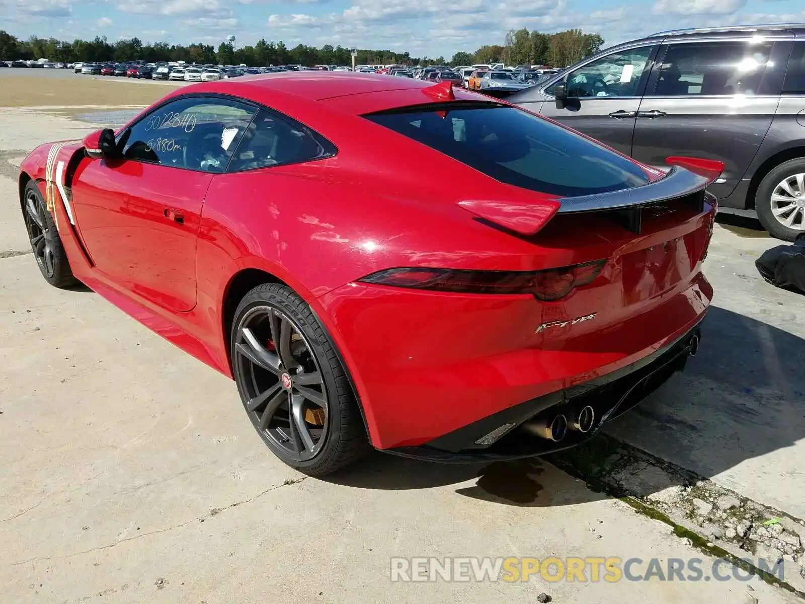 3 Photograph of a damaged car SAJDZ1FE5LCK68496 JAGUAR F-TYPE 2020