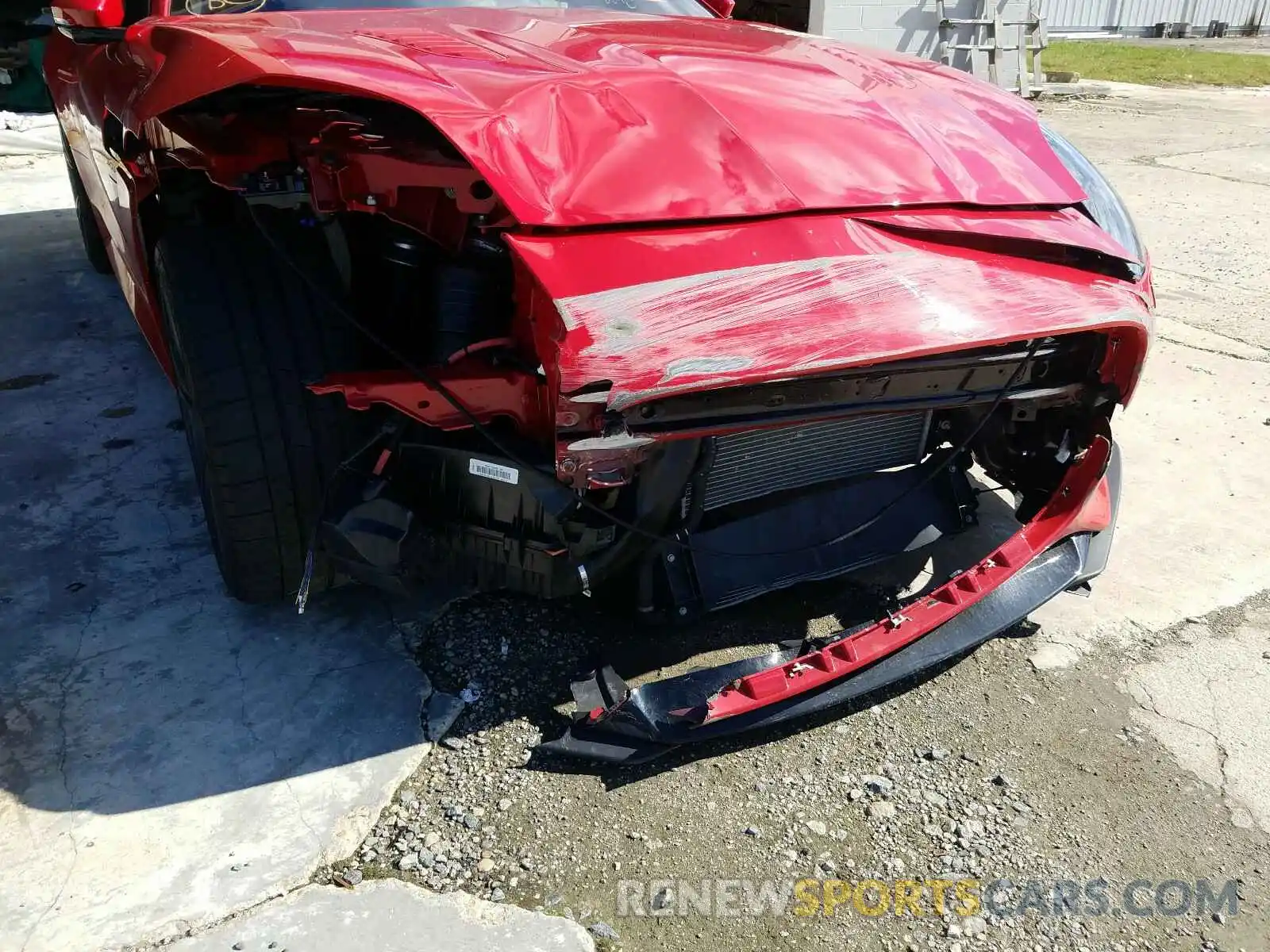 9 Photograph of a damaged car SAJDZ1FE5LCK68496 JAGUAR F-TYPE 2020