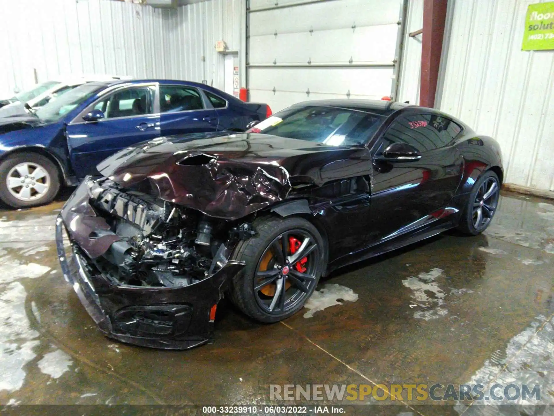 2 Photograph of a damaged car SAJD51FE4MCK74237 JAGUAR F-TYPE 2021