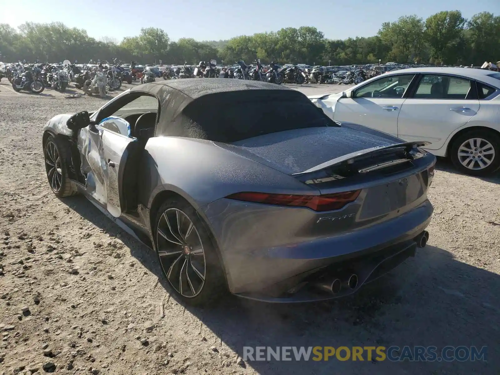 3 Photograph of a damaged car SAJD55FE4MCK71247 JAGUAR F-TYPE 2021