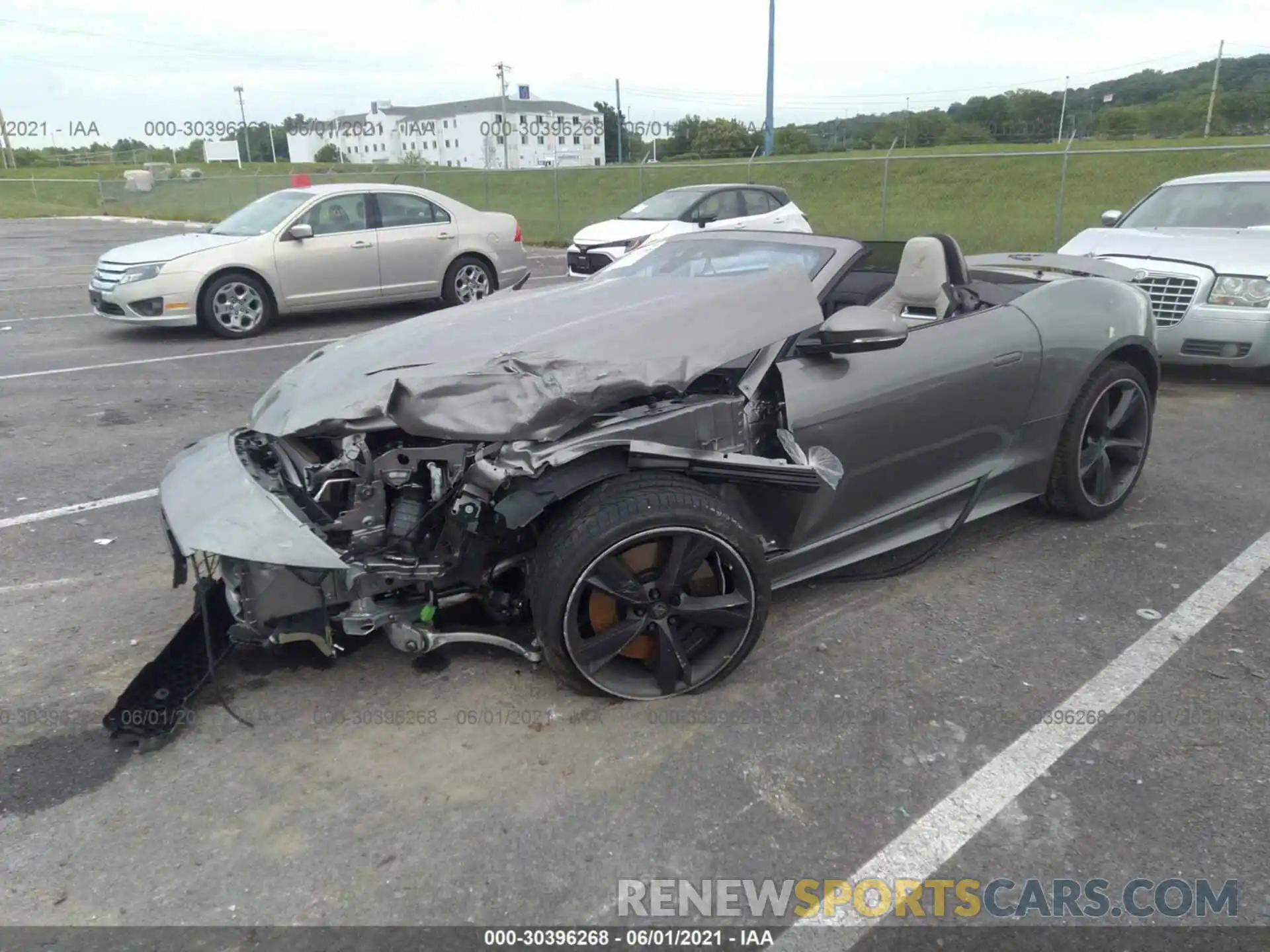 2 Photograph of a damaged car SAJD55FE5MCK71046 JAGUAR F-TYPE 2021