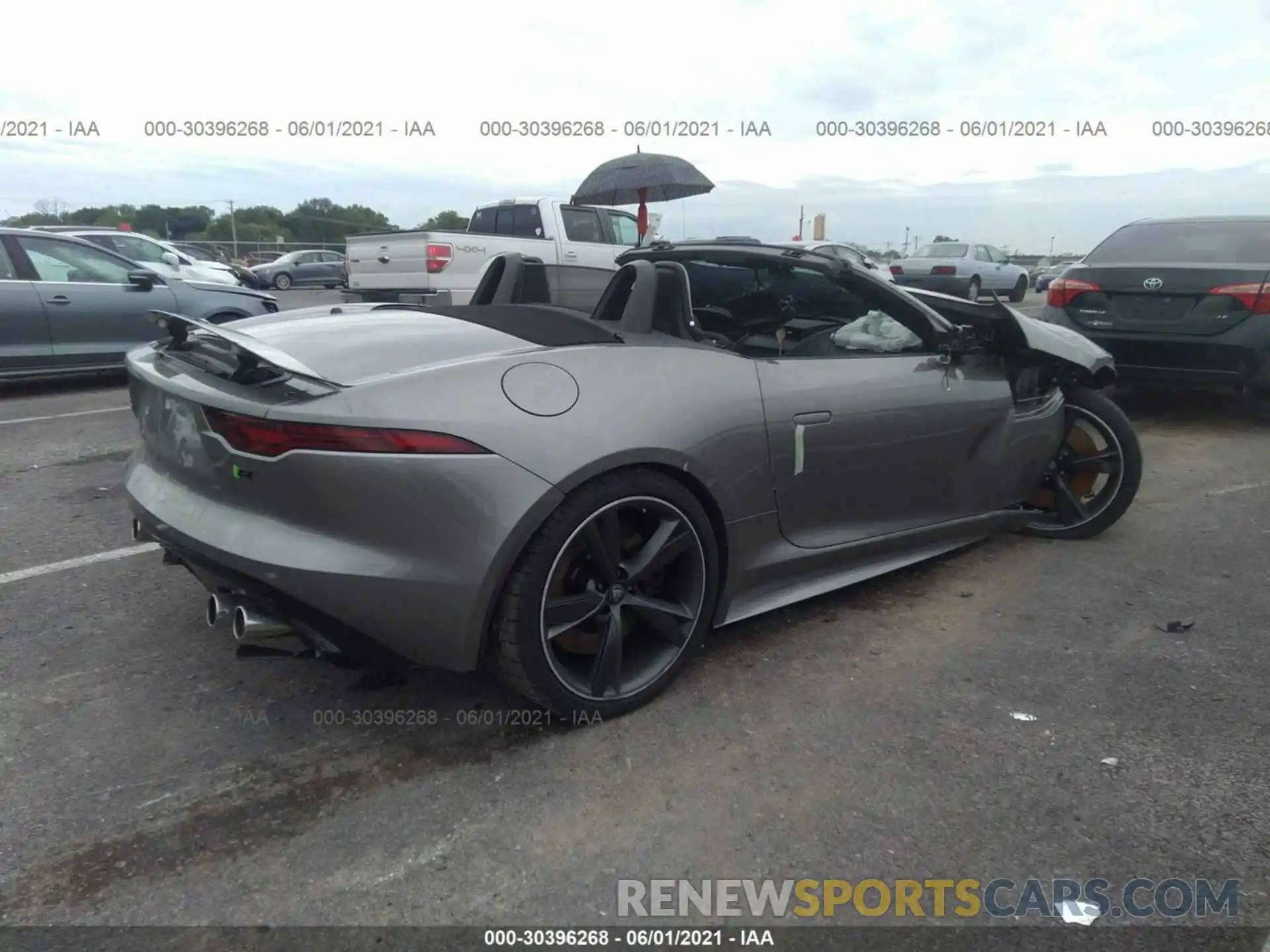 4 Photograph of a damaged car SAJD55FE5MCK71046 JAGUAR F-TYPE 2021