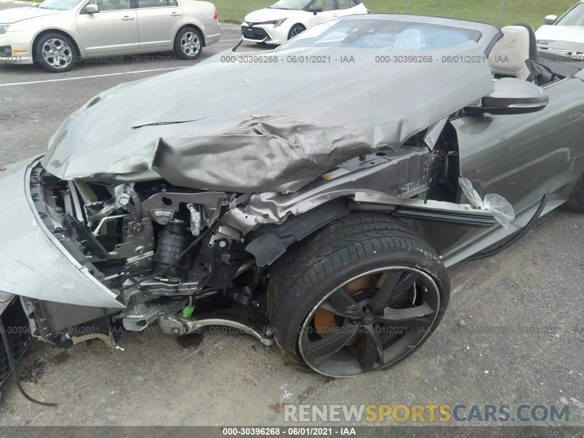 6 Photograph of a damaged car SAJD55FE5MCK71046 JAGUAR F-TYPE 2021