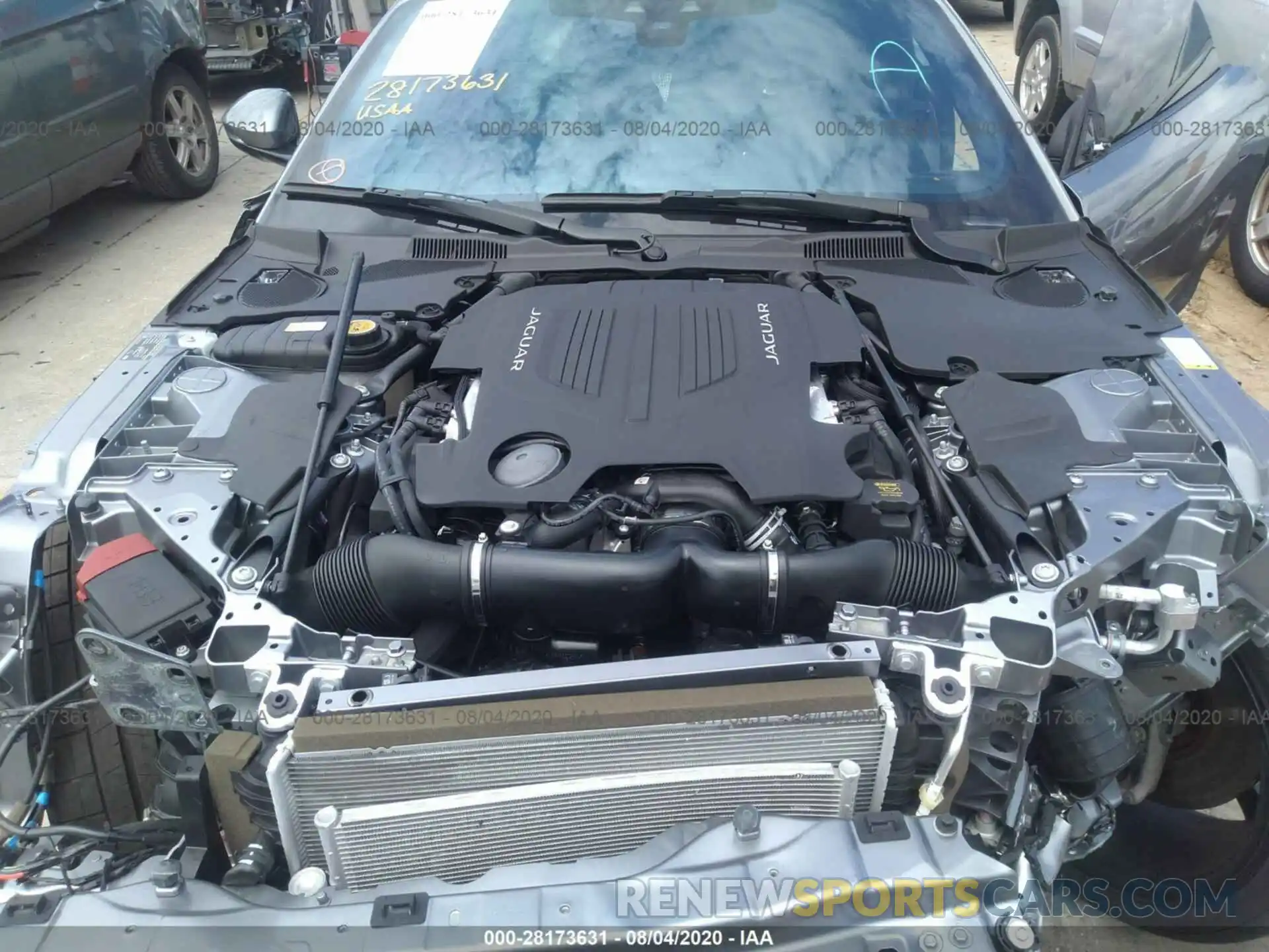 10 Photograph of a damaged car SAJD55FE8MCK70859 JAGUAR F-TYPE 2021