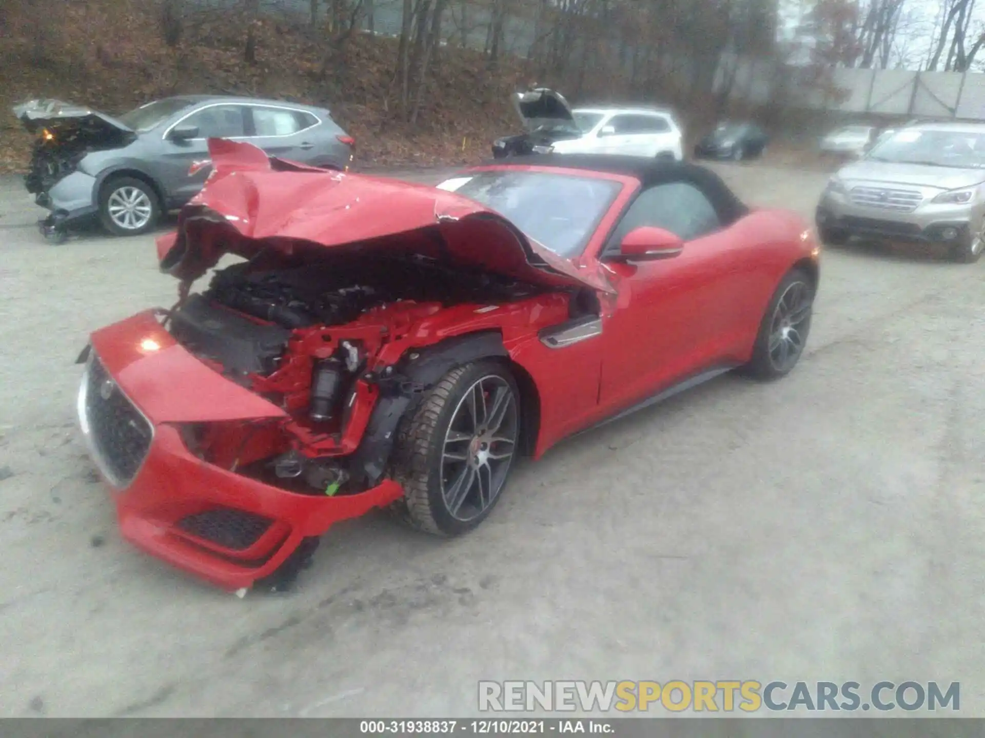 2 Photograph of a damaged car SAJD85FV1MCK72735 JAGUAR F-TYPE 2021