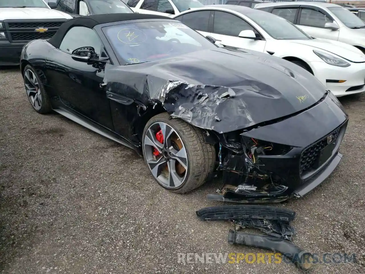 1 Photograph of a damaged car SAJD85FV8MCK69671 JAGUAR F-TYPE 2021