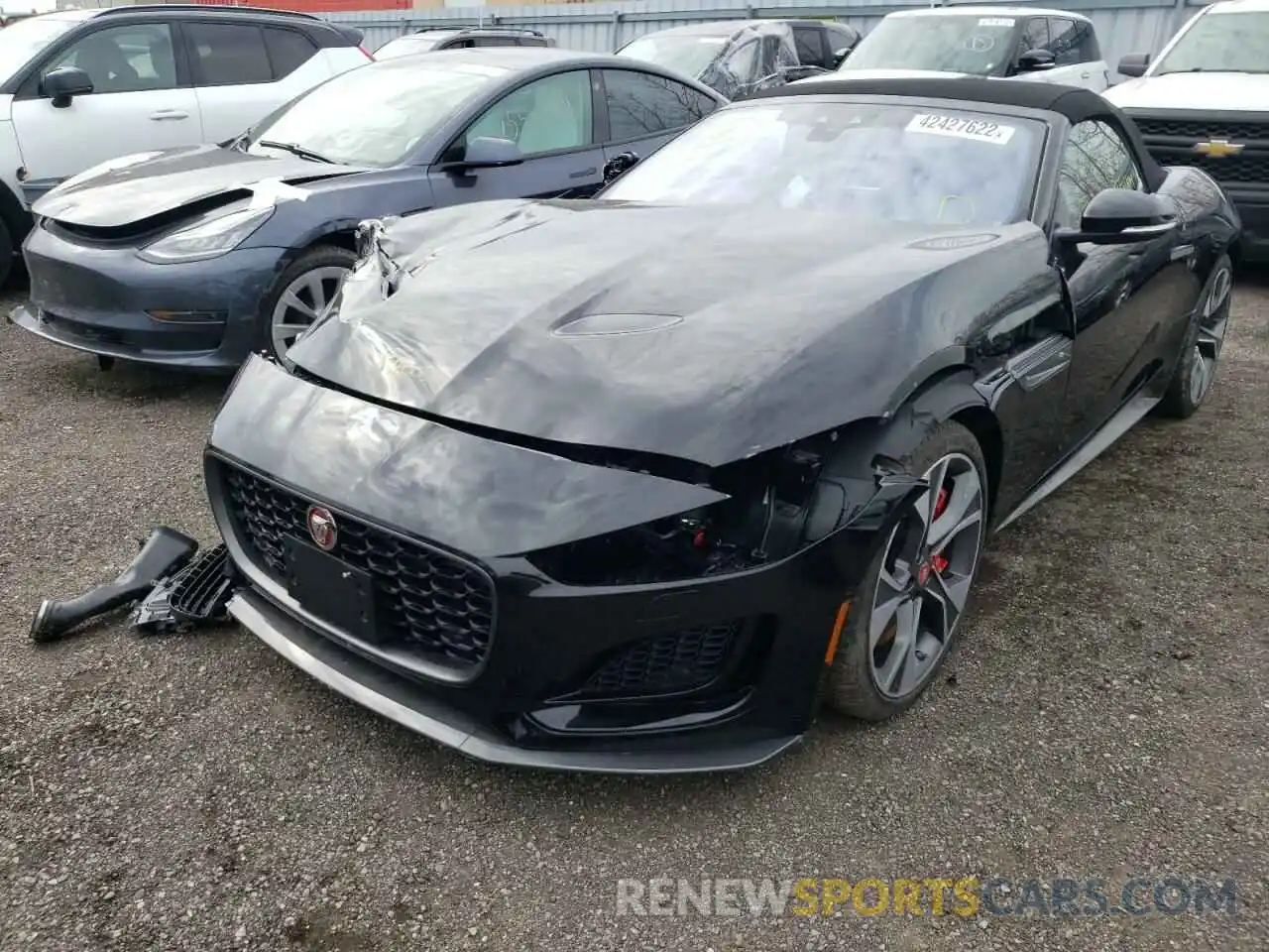 2 Photograph of a damaged car SAJD85FV8MCK69671 JAGUAR F-TYPE 2021