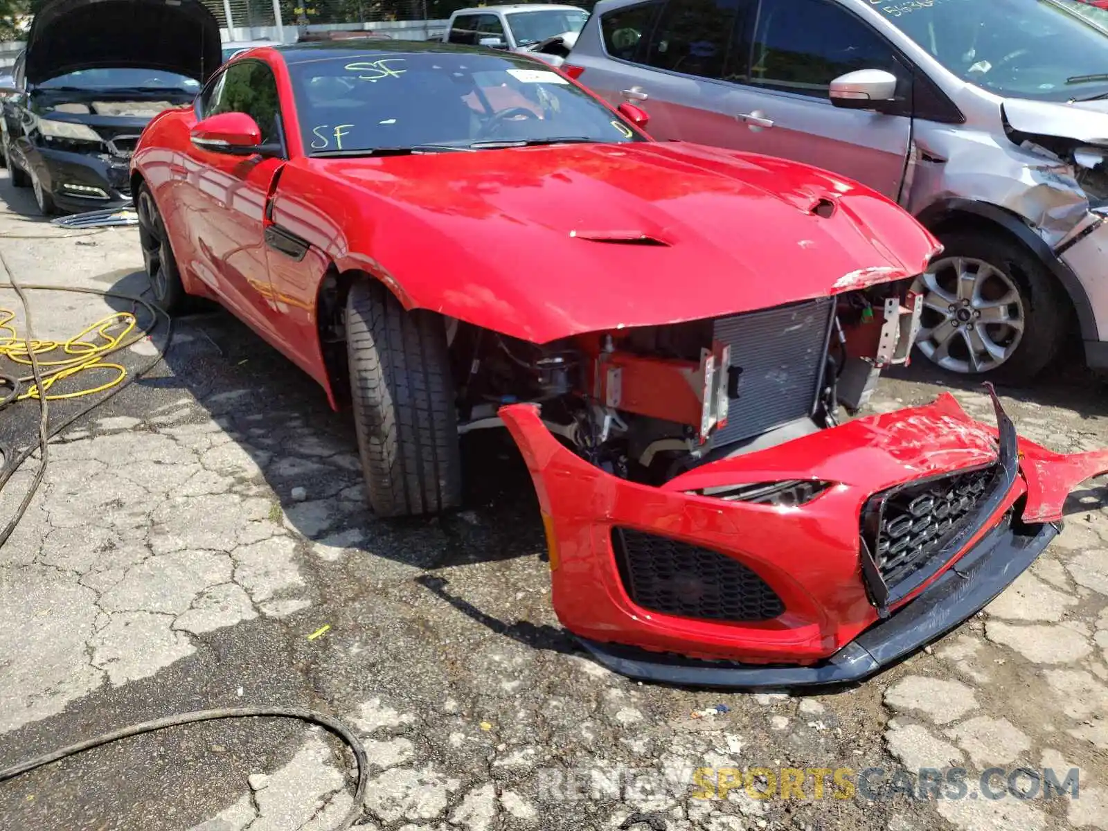 1 Photograph of a damaged car SAJDD1GX8MCK74602 JAGUAR F-TYPE 2021