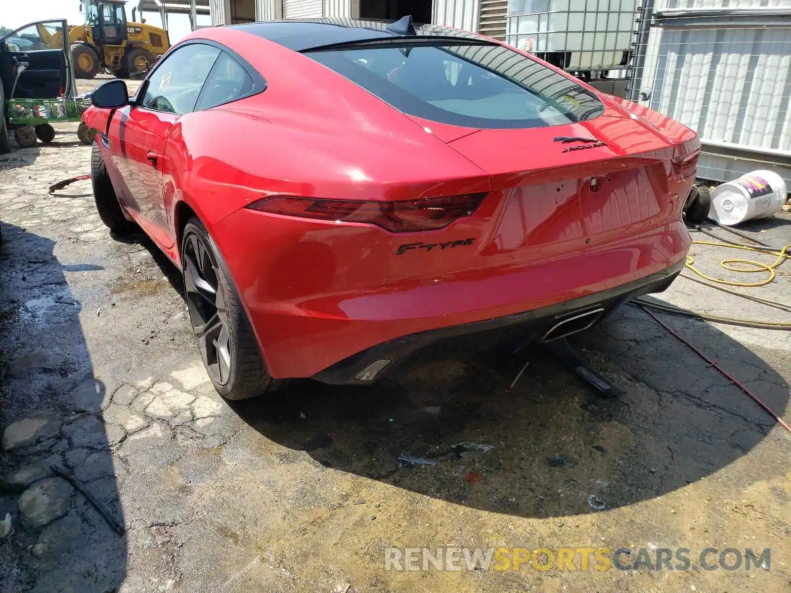 3 Фотография поврежденного автомобиля SAJDD1GX8MCK74602 JAGUAR F-TYPE 2021