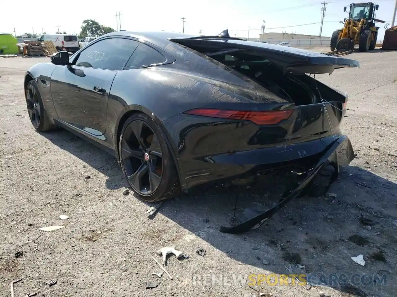 3 Photograph of a damaged car SAJDD1GX9MCK75483 JAGUAR F-TYPE 2021