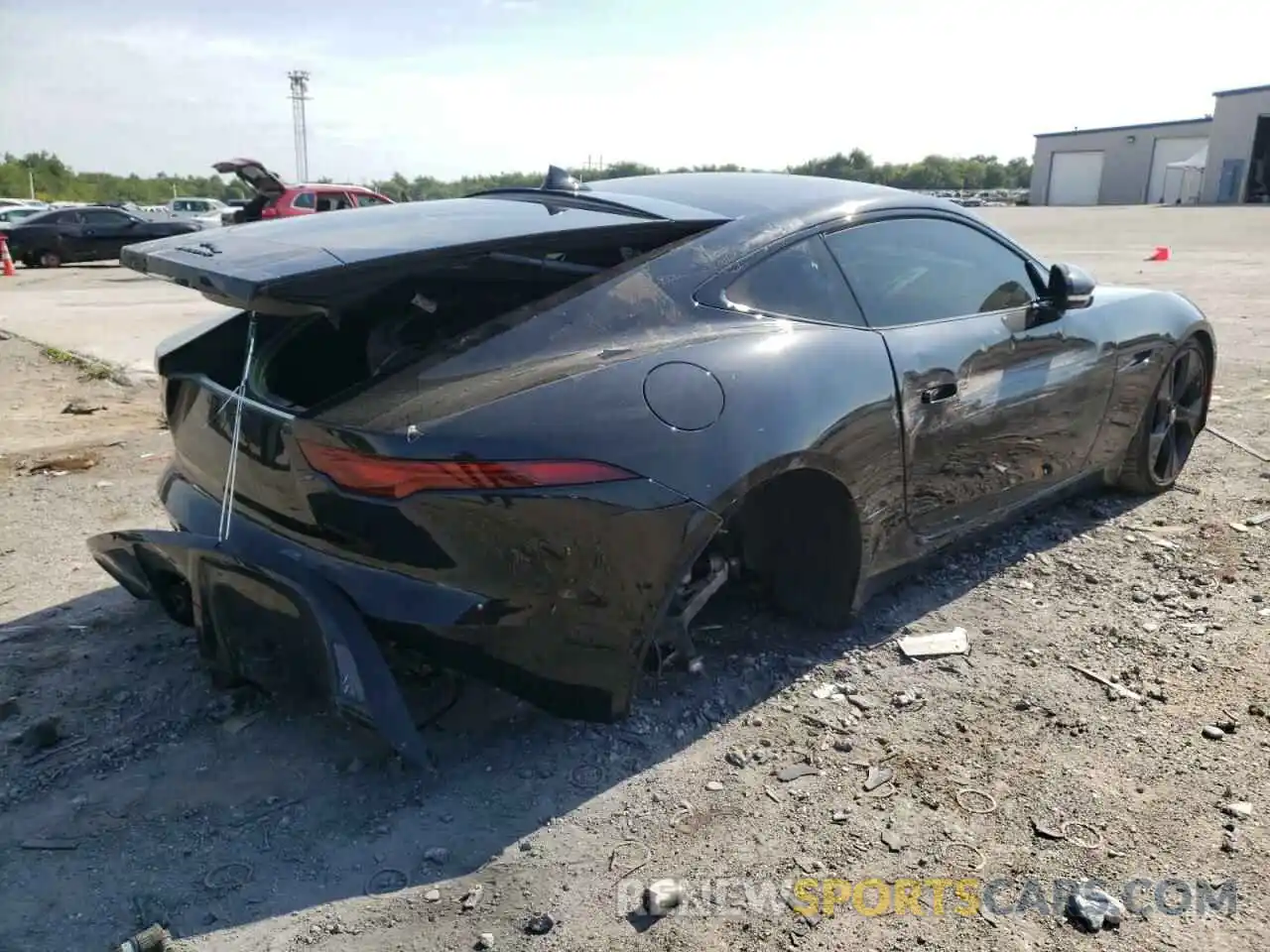 4 Photograph of a damaged car SAJDD1GX9MCK75483 JAGUAR F-TYPE 2021