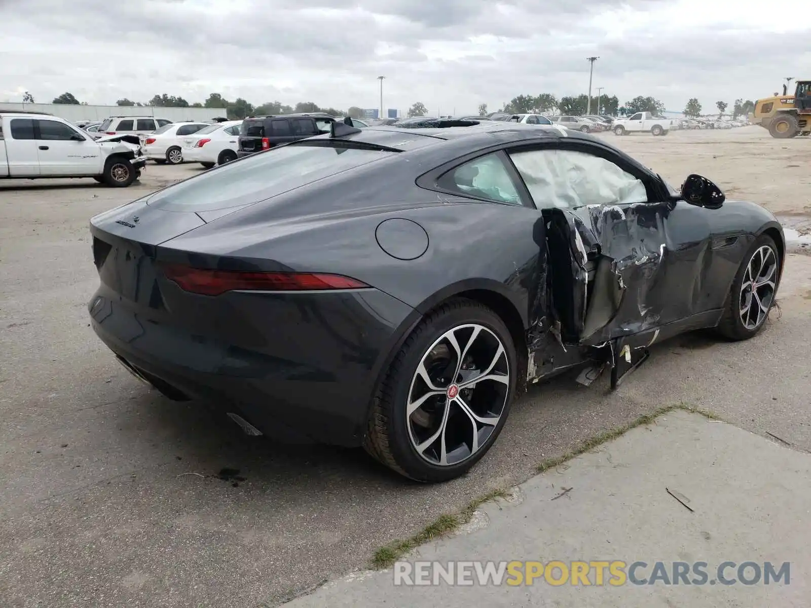 4 Photograph of a damaged car SAJDD1GXXMCK74424 JAGUAR F-TYPE 2021