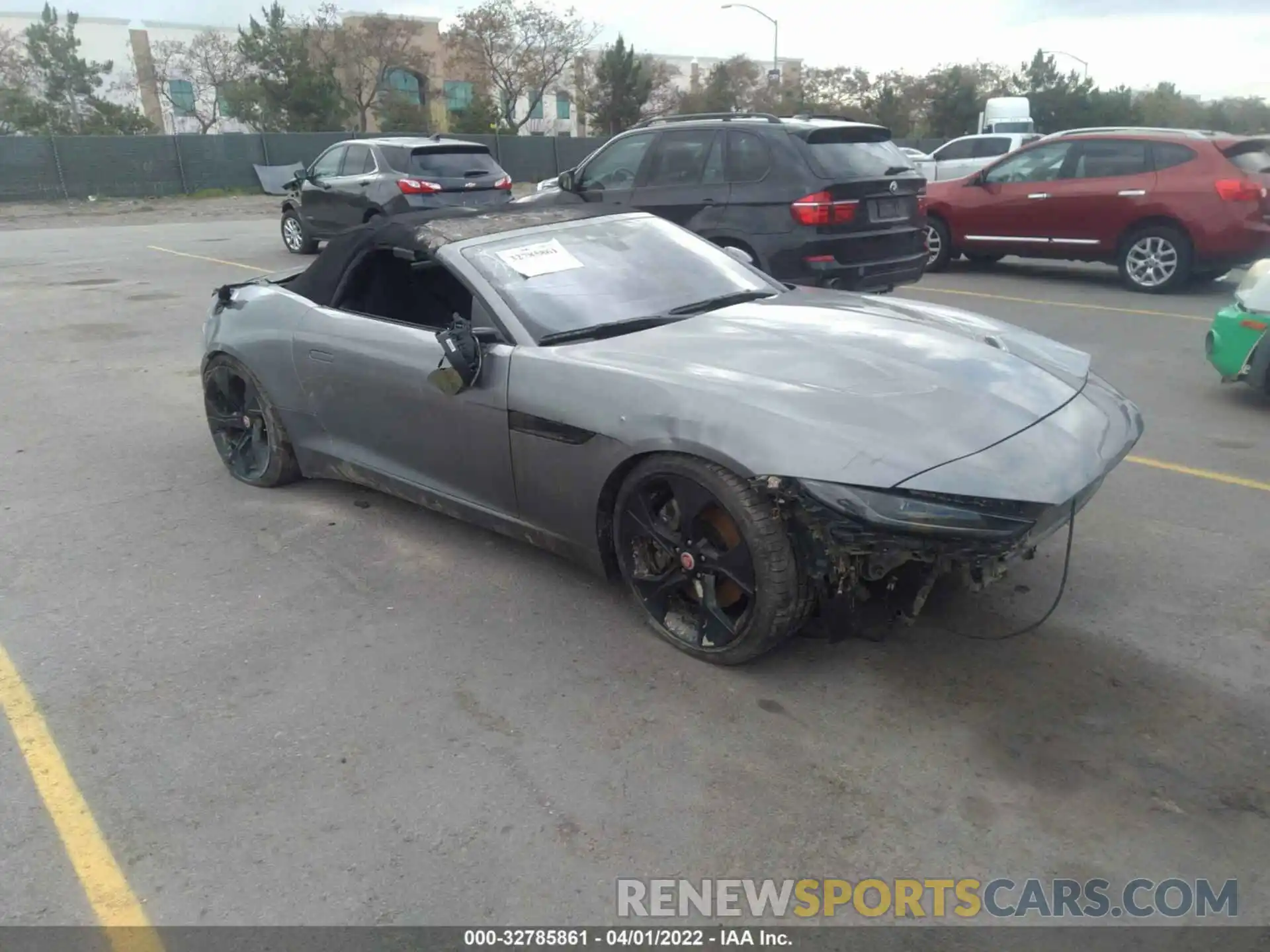 1 Photograph of a damaged car SAJDD5GX3MCK70190 JAGUAR F-TYPE 2021