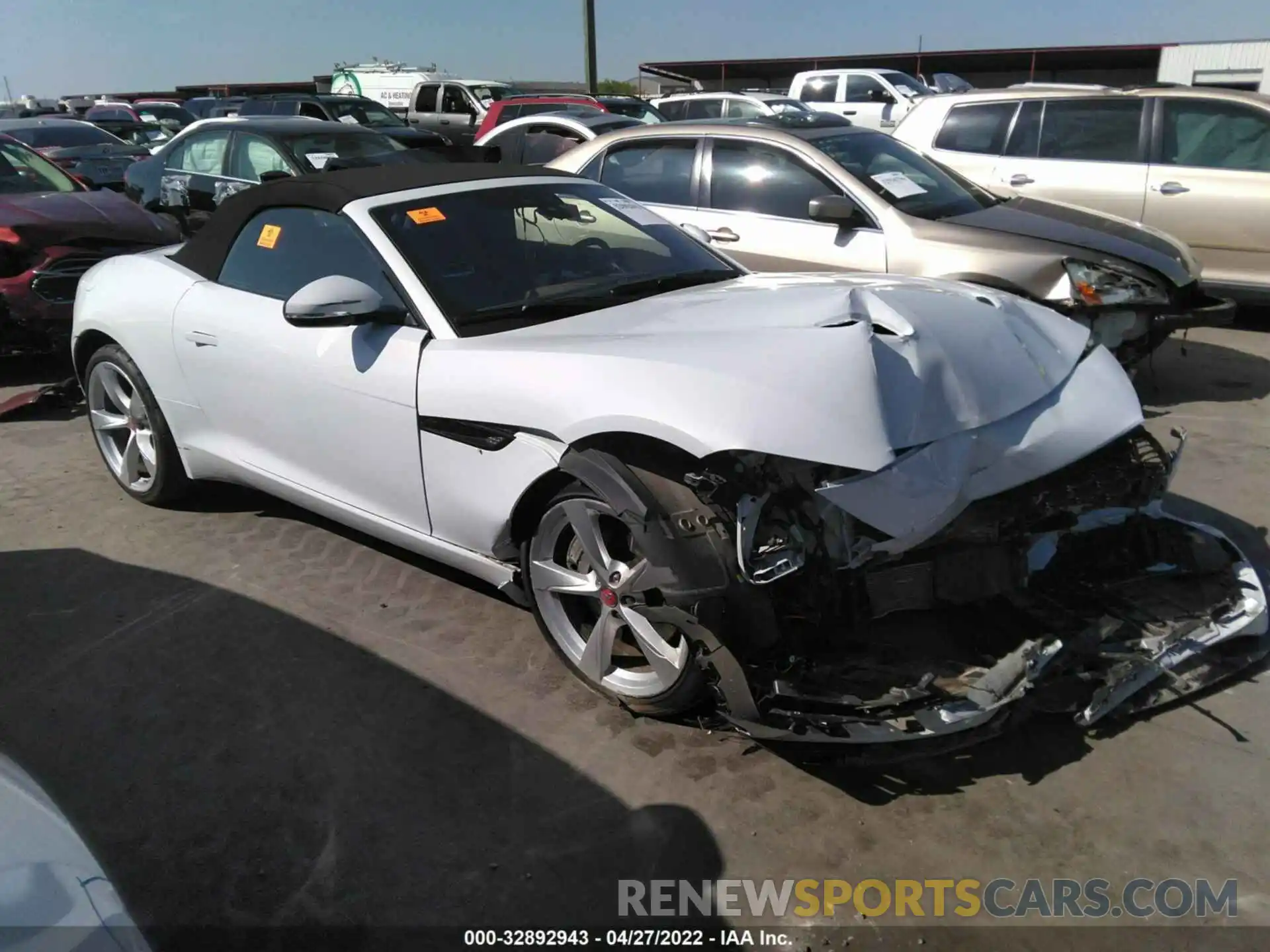 1 Photograph of a damaged car SAJDD5GX3MCK75079 JAGUAR F-TYPE 2021