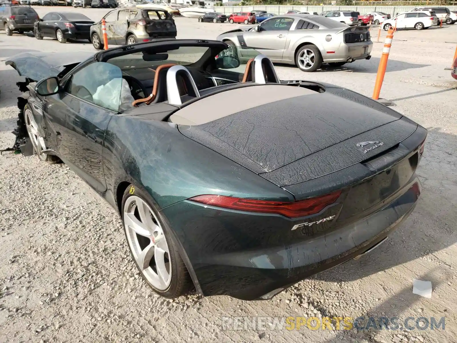 3 Фотография поврежденного автомобиля SAJDD5GX5MCK70434 JAGUAR F-TYPE 2021