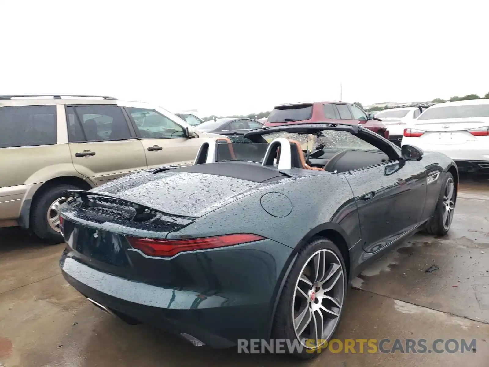 4 Фотография поврежденного автомобиля SAJDD5GX6MCK74198 JAGUAR F-TYPE 2021