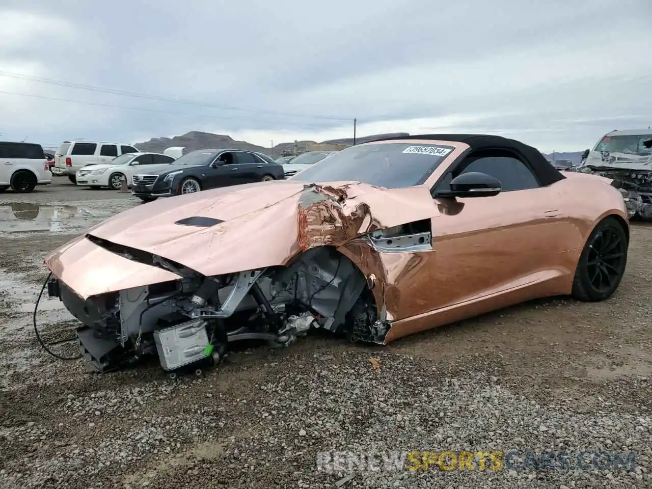 1 Фотография поврежденного автомобиля SAJDD5GX7MCK73352 JAGUAR F-TYPE 2021
