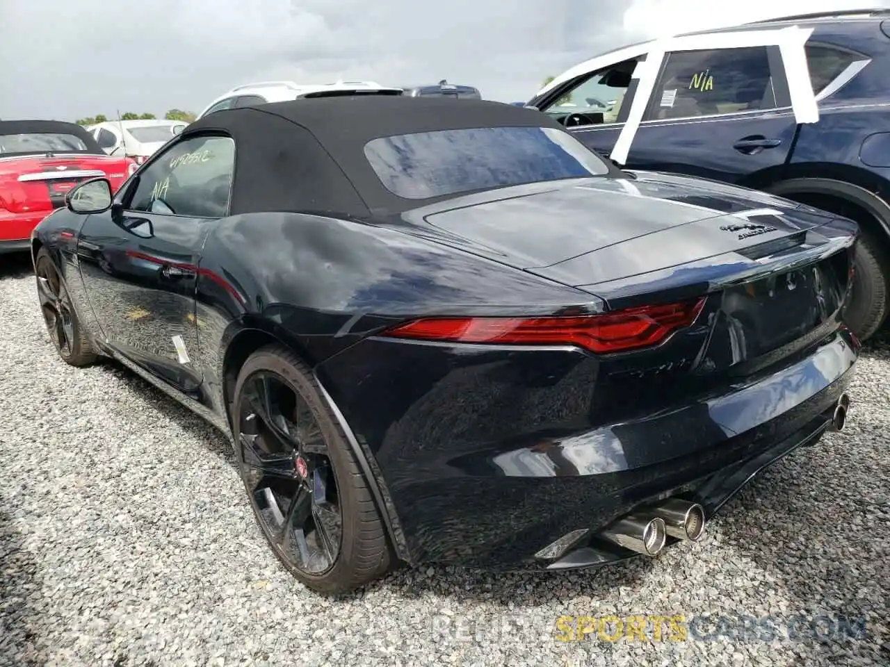 3 Photograph of a damaged car SAJDD5EE8PCK79666 JAGUAR F-TYPE 2023