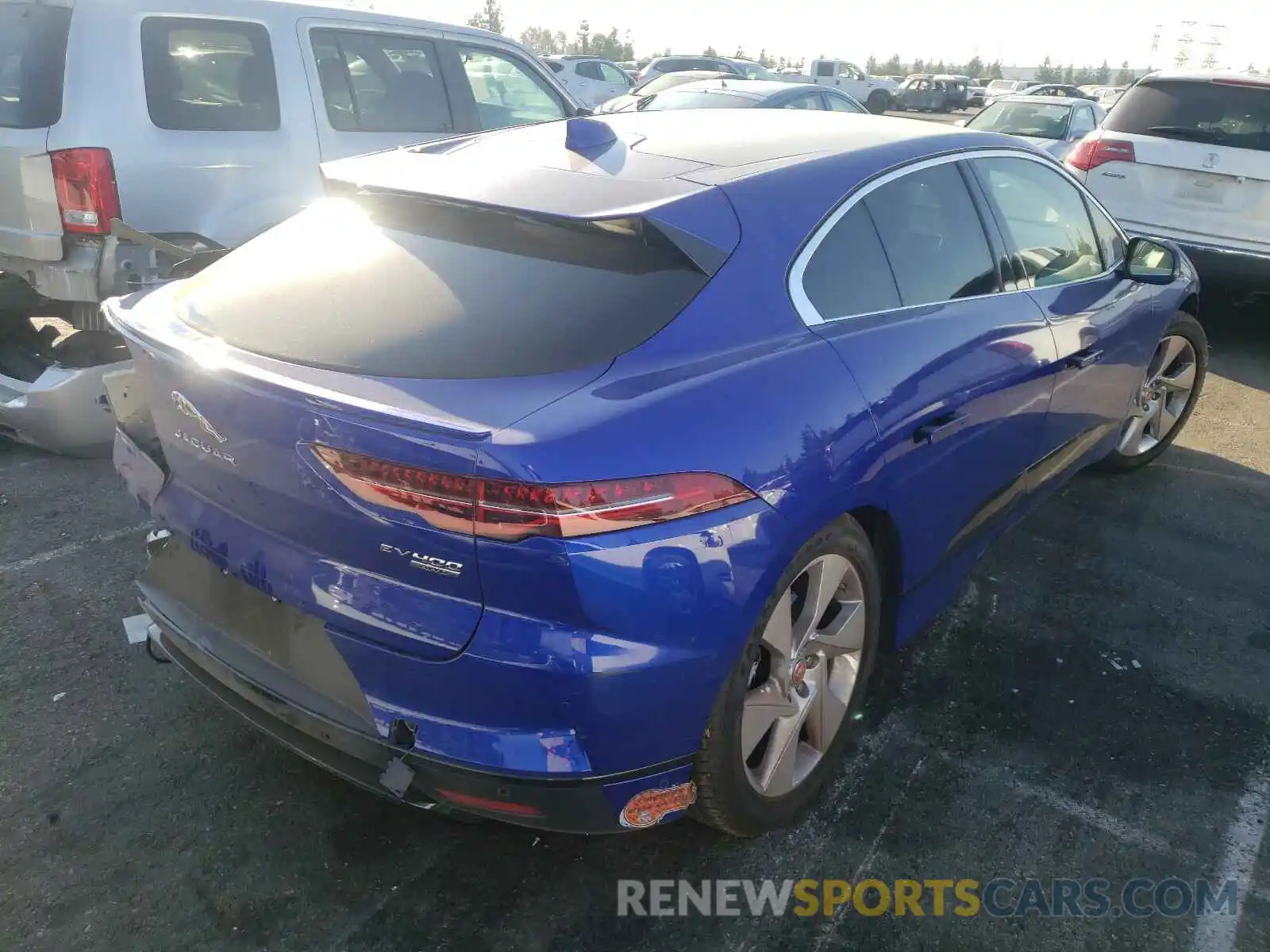 4 Photograph of a damaged car SADHB2S11K1F73783 JAGUAR I-PACE 2019