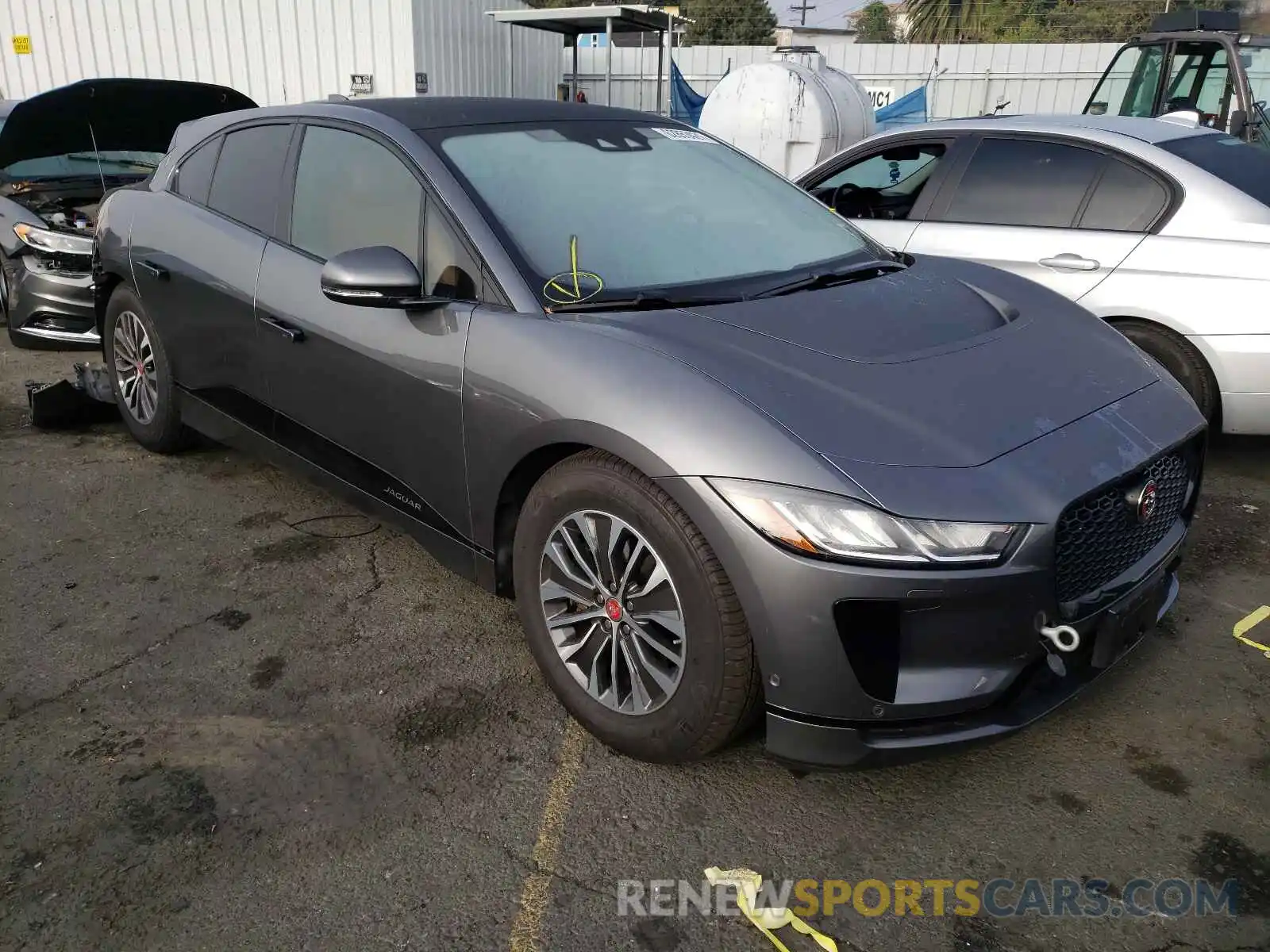 1 Фотография поврежденного автомобиля SADHB2S1XK1F63690 JAGUAR I-PACE 2019