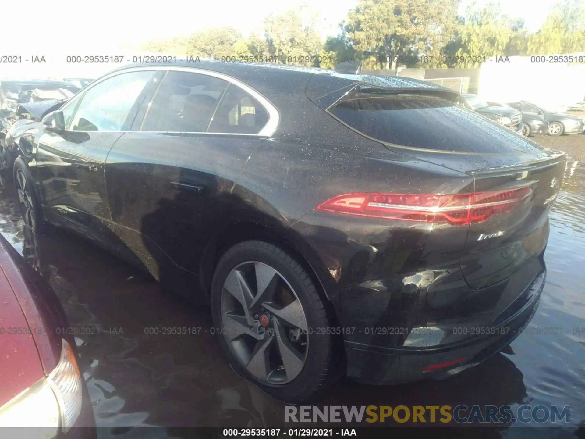 3 Photograph of a damaged car SADHB2S1XK1F68565 JAGUAR I-PACE 2019