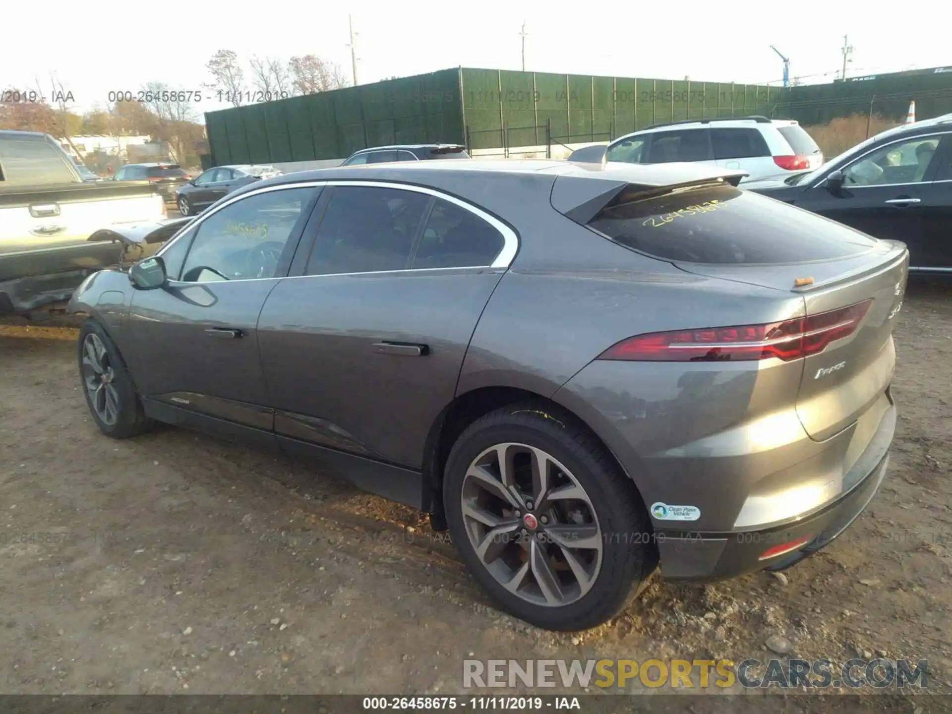 3 Photograph of a damaged car SADHC2S10K1F72900 JAGUAR I-PACE 2019