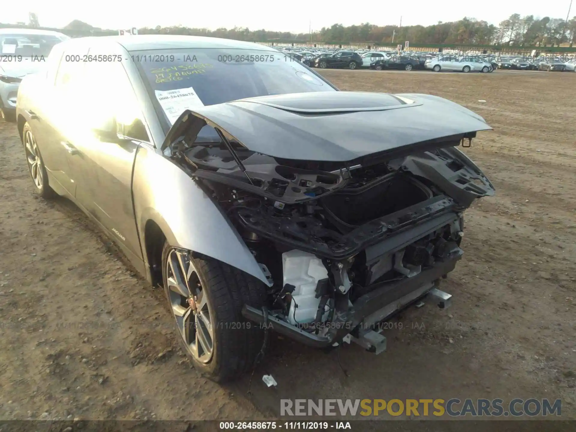 6 Photograph of a damaged car SADHC2S10K1F72900 JAGUAR I-PACE 2019