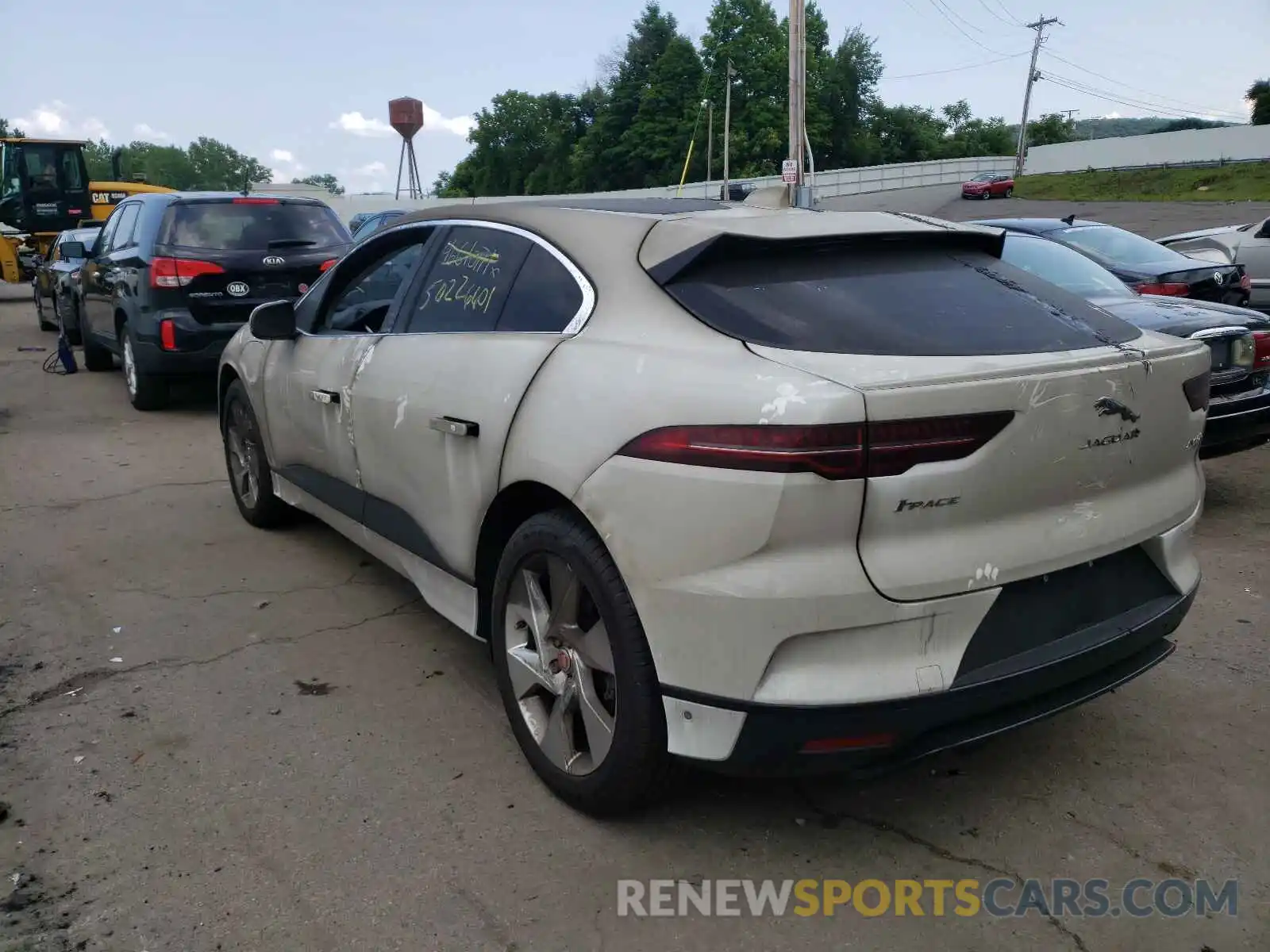 3 Фотография поврежденного автомобиля SADHC2S11K1F68967 JAGUAR I-PACE 2019