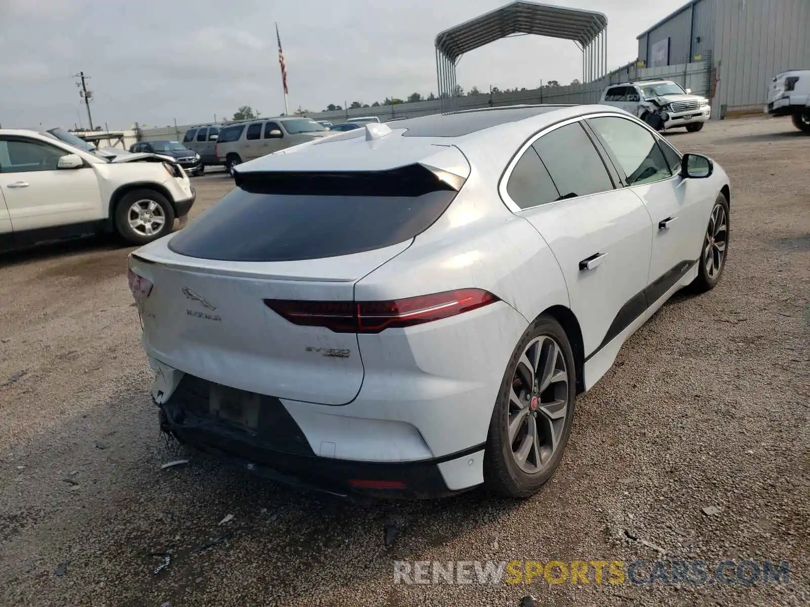 4 Фотография поврежденного автомобиля SADHC2S12K1F75314 JAGUAR I-PACE 2019