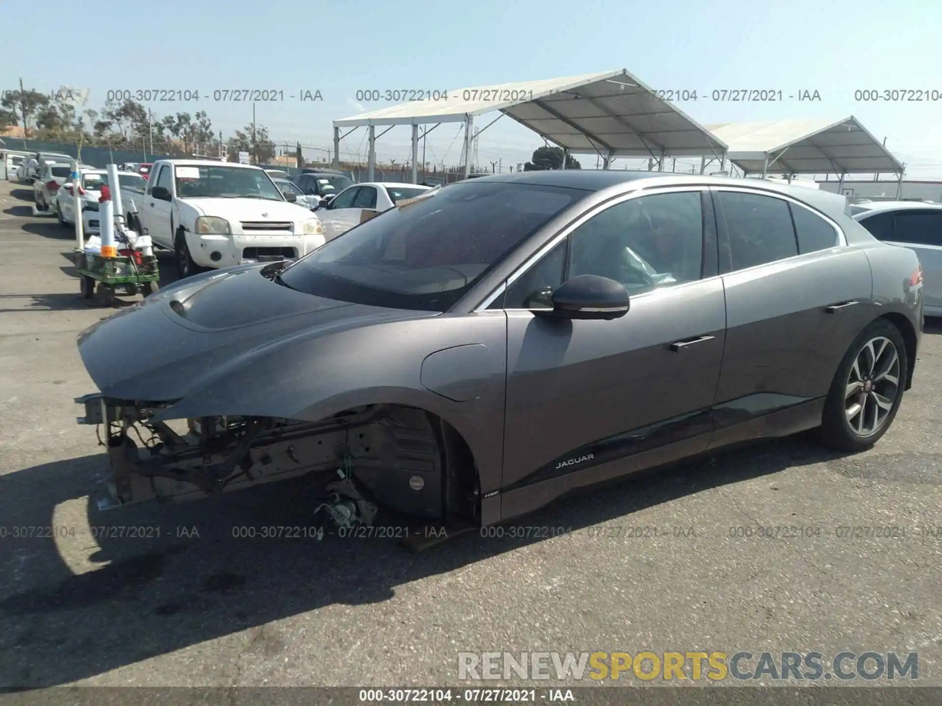 2 Photograph of a damaged car SADHD2S10K1F69394 JAGUAR I-PACE 2019