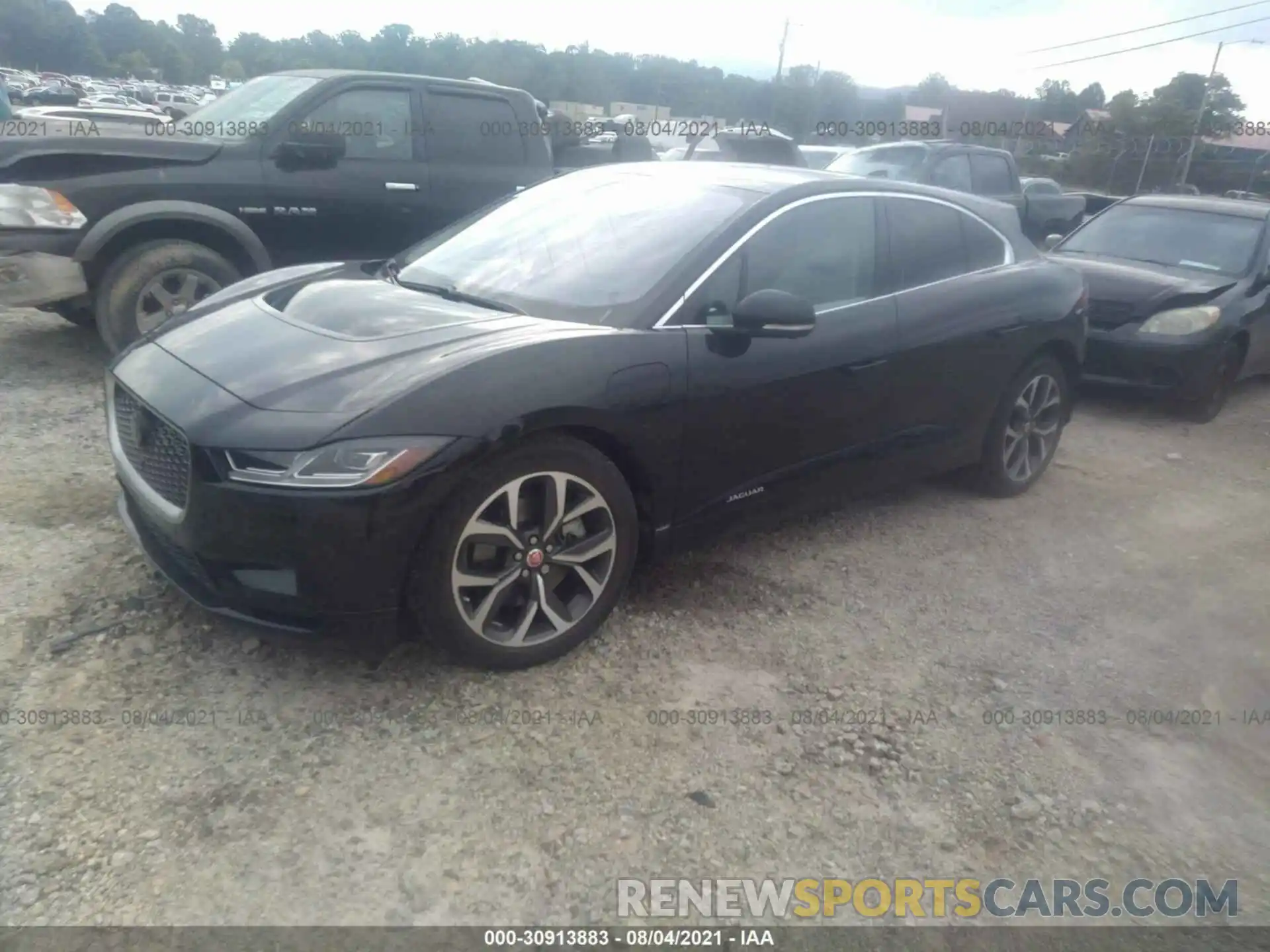 2 Photograph of a damaged car SADHD2S11K1F62065 JAGUAR I-PACE 2019