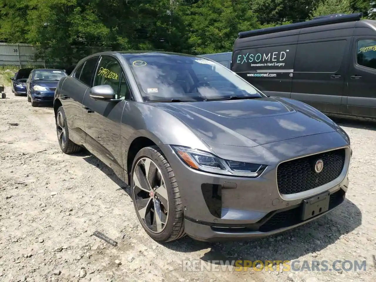 1 Фотография поврежденного автомобиля SADHD2S11K1F62602 JAGUAR I-PACE 2019