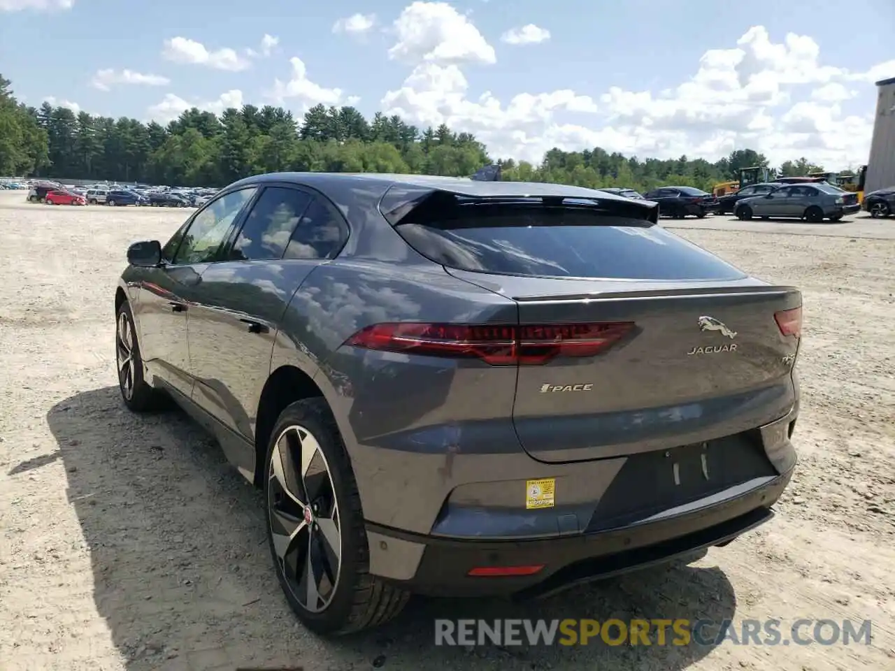 3 Photograph of a damaged car SADHD2S11K1F62602 JAGUAR I-PACE 2019