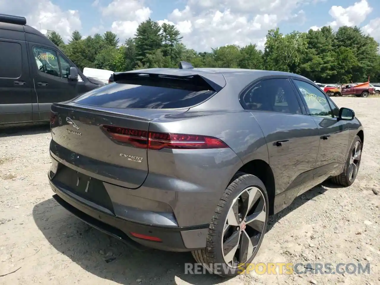 4 Фотография поврежденного автомобиля SADHD2S11K1F62602 JAGUAR I-PACE 2019