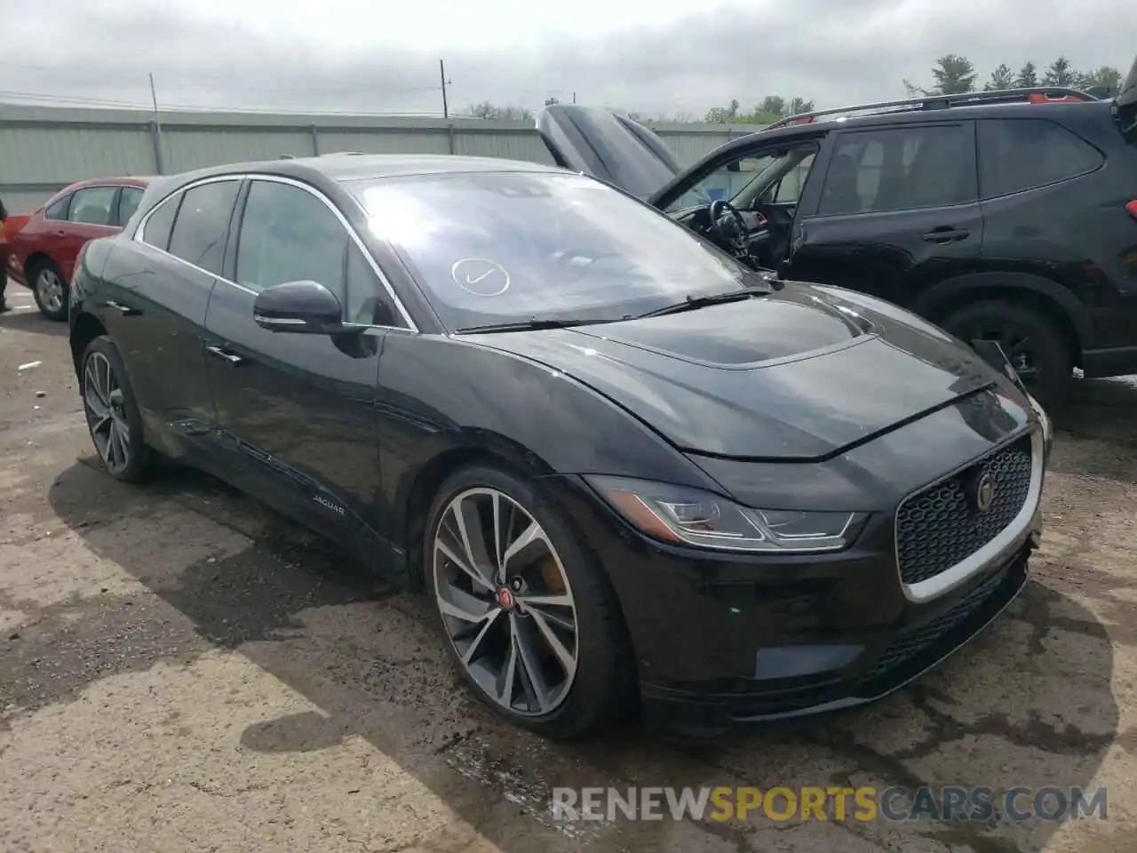 1 Фотография поврежденного автомобиля SADHD2S11K1F66634 JAGUAR I-PACE 2019